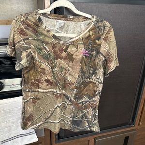 Real tree camo tshirt